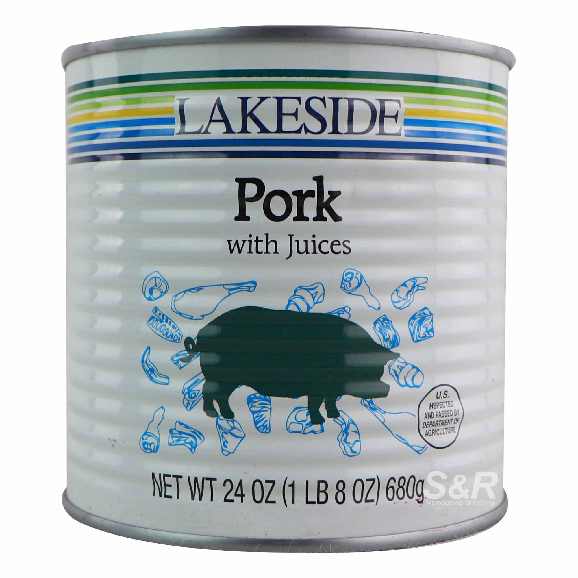 Lakeside Pork with Juices 680g